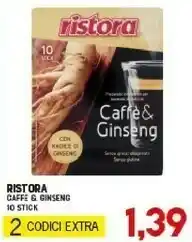 Gran Risparmio 10 caffe& ginseng offerta