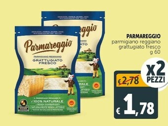 Parmigiano reggiano grattugiato 60 g(ml)