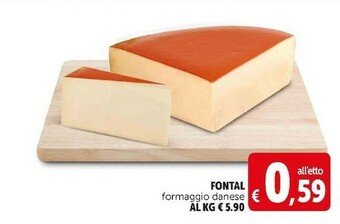 Deco Supermercati Fontal formaggio danese offerta