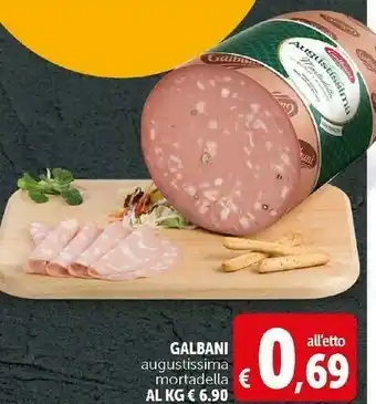 Deco Supermercati Augustissima mortadella offerta