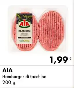 Iper Tosano AIA Hamburger di tacchino offerta