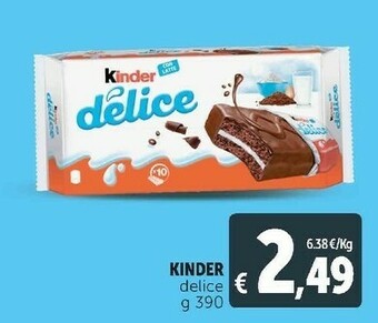 Deco Supermercati Kinder delice offerta