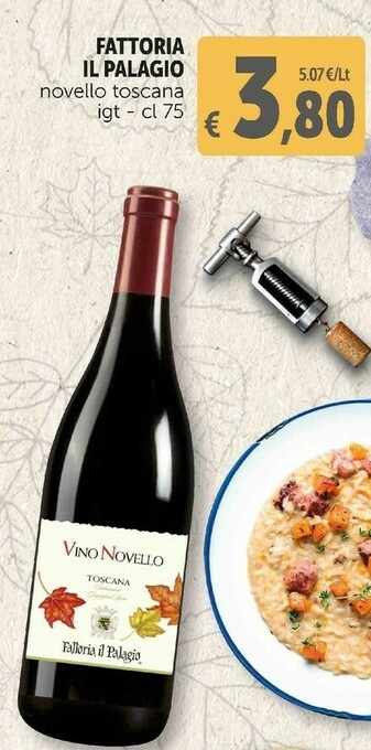 Deco Supermercati Novello toscana igt 75 cl offerta