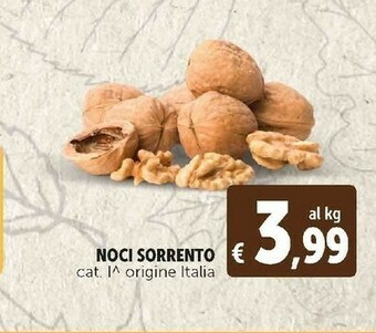 Deco Supermercati Noci sorrento offerta