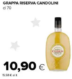 Tigre Grappa riserva candolini offerta