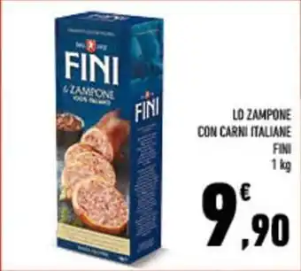 Conad City Lo zampone con carni italiane FINI offerta