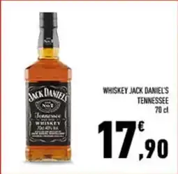 Conad City Whiskey jack daniel's tennessee offerta