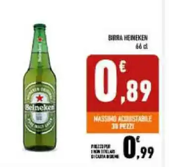 Conad City Birra Heineken offerta