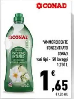 Conad City Ammorbidente concentrato CONAD offerta