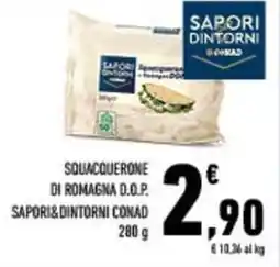 Conad City Squacquerone di romagna d.o.p. SAPORI&DINTORNI CONAD offerta