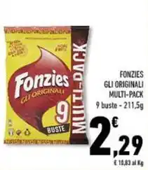 Conad Superstore FONZIES gli originali multi-pack offerta