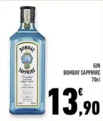 Conad Superstore Gin BOMBAY SAPPHIRE offerta