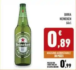 Conad Superstore Birra HEINEKEN offerta