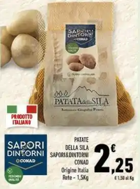 Conad Superstore Patate della sila dintorni sapori&dintorni CONAD offerta