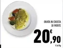 Conad Superstore Orata in crosta di patate offerta