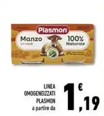 Conad Superstore Linea omogeneizzati PLASMON offerta