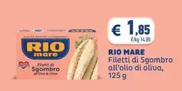 Conad RIO MARE Filetti di Sgombro all'olio di oliva offerta
