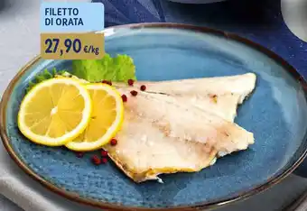 Sapore di Mare Filetto di orata offerta