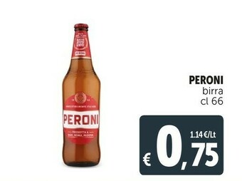 Deco Supermercati Peroni birra offerta