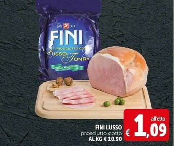Deco Supermercati Fini lusso prosciutto cotto offerta