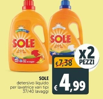 Deco Supermercati Detersivo liquido per lavatrice offerta