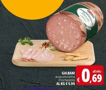 Deco Supermercati Augustissima mortadella offerta