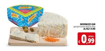 Deco Supermercati Gim gorgonzola dolce dop offerta