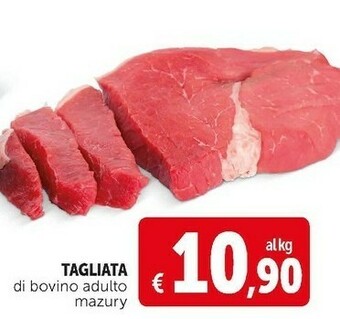 Deco Supermercati Tagliata di bovino adulto offerta