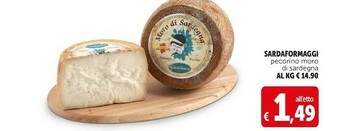 Deco Supermercati Pecorino moro di sardegna offerta