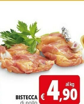 Deco Supermercati Bistecca di pollo offerta