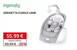 Prenatal Ingenuity sdraietta cuddle lamb offerta