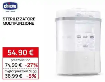 Prenatal Chicco sterilizzatore multifunzione offerta