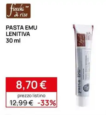 Prenatal Fiocchi di riso pasta emu lenitiva offerta