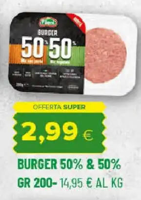 Tigre Fileni burger 50%&50% offerta