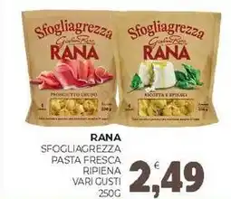 Eté Rana sfogliacrezza pasta fresca ripiena offerta