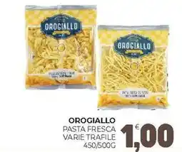 Eté Orogiallo pasta fresca varie trafile offerta