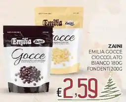 Eté Zaini emilia cocce cioccolato bianco fondenti offerta