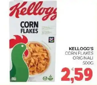 Eté Kellogg's corn flakes originali offerta