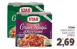 Eté Star gran ragu vari gusti offerta