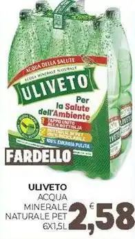 Eté Uliveto acqua minerale naturale pet offerta