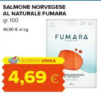 Tigre Salmone norvegese al naturale FUMARA offerta