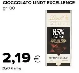 Tigre Cioccolato lindt excellence offerta