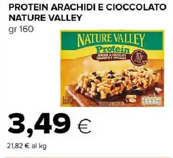 Tigre Protein arachidi e cioccolato NATURE VALLEY offerta