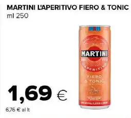 Tigre Martini l'aperitivo fiero & tonic offerta