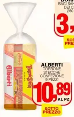 Supermercati Spesa Mia Alberti torrone stecche confezione offerta