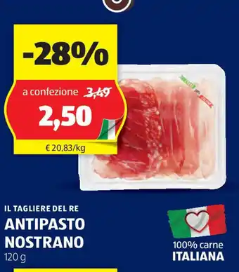 ALDI Il tagliere del re antipasto nostrano offerta