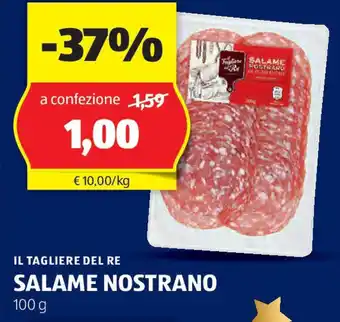 ALDI Il tagliere del re salame nostrano offerta