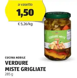 ALDI Cucina nobile verdure miste grigliate offerta