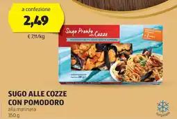 ALDI Sugo alle cozze con pomodoro offerta