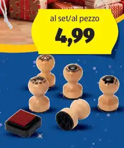 ALDI Home creation timbri natalizi fai da te offerta